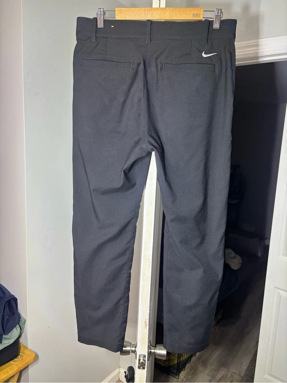 Nike Black Men’s Dri-FIT Victory Golf Pants Athletic Performance 32x30 Medium